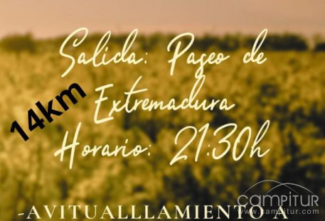 Berlanga organiza una nueva Ruta Senderista Nocturna este 10 de agosto